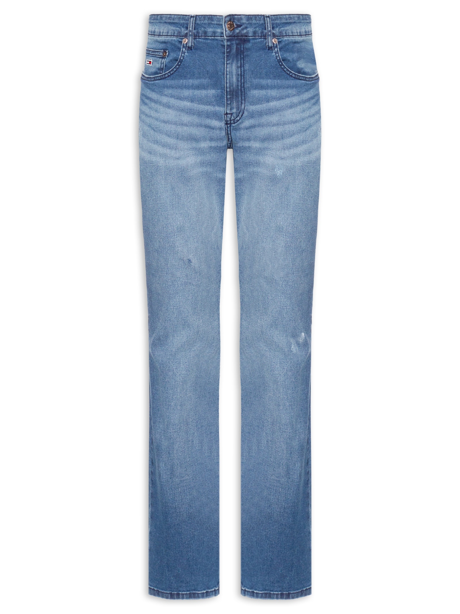 Calça Masculina Jeans Scanton Slim Fit Azul Tommy Jeans