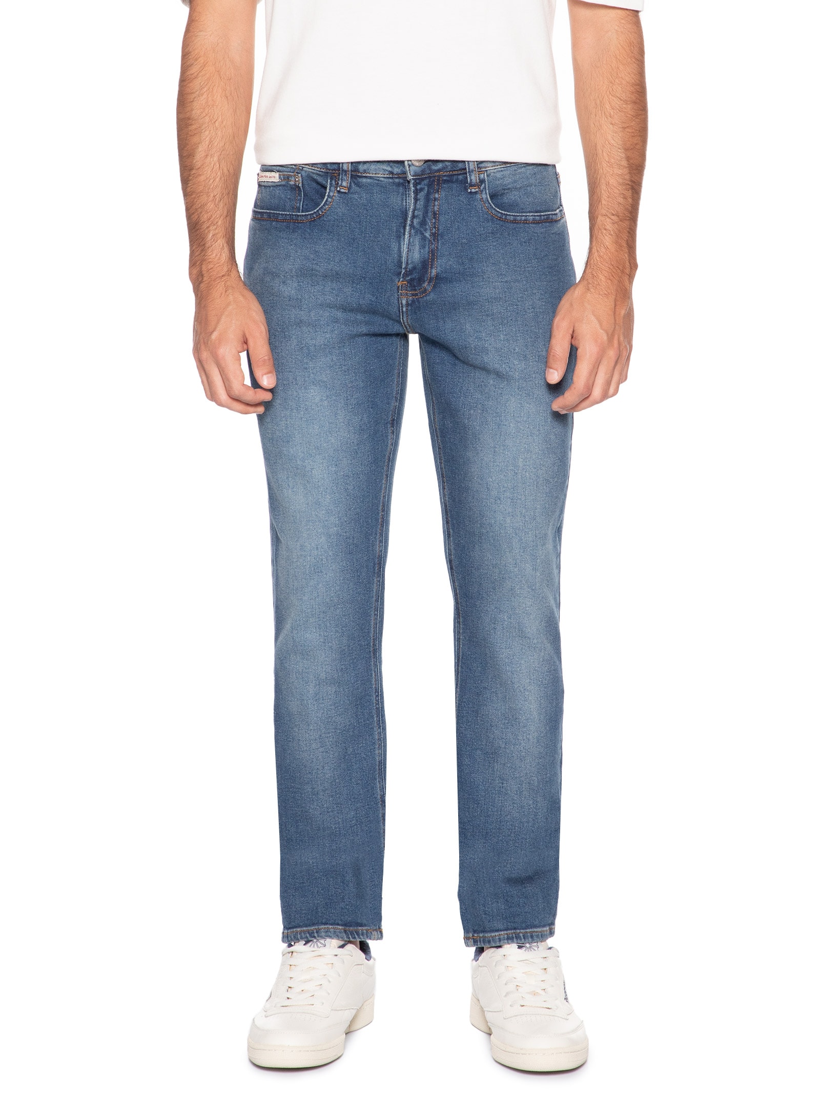 Calça Masculina Jeans Skinny 5 Pockets Azul Calvin Klein Jeans