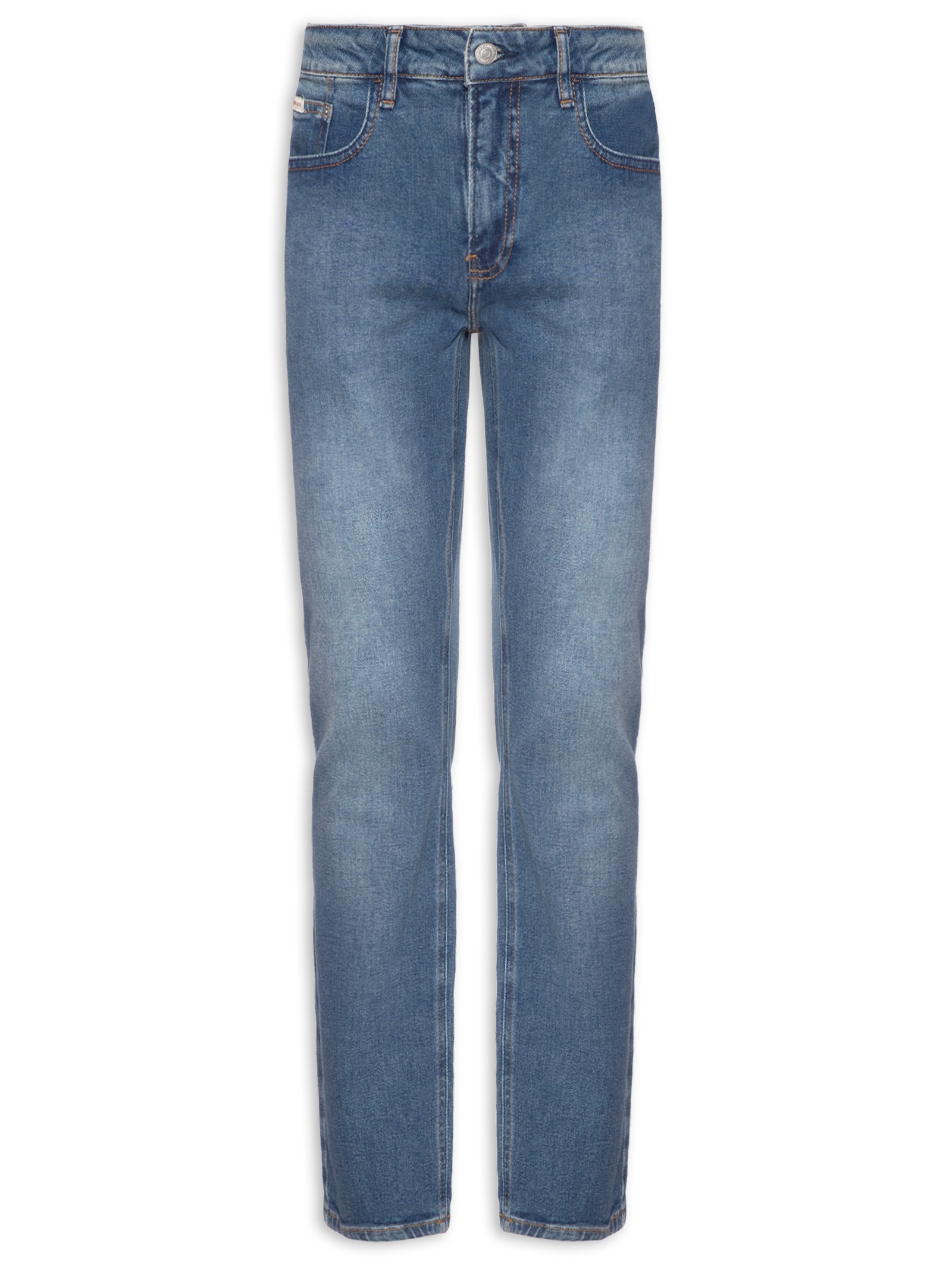 Calça Masculina Jeans Skinny 5 Pockets Azul Calvin Klein Jeans