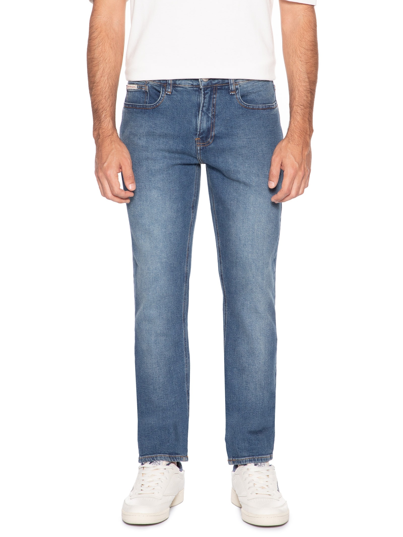 Calça Masculina Jeans Skinny 5 Pockets Azul Calvin Klein Jeans