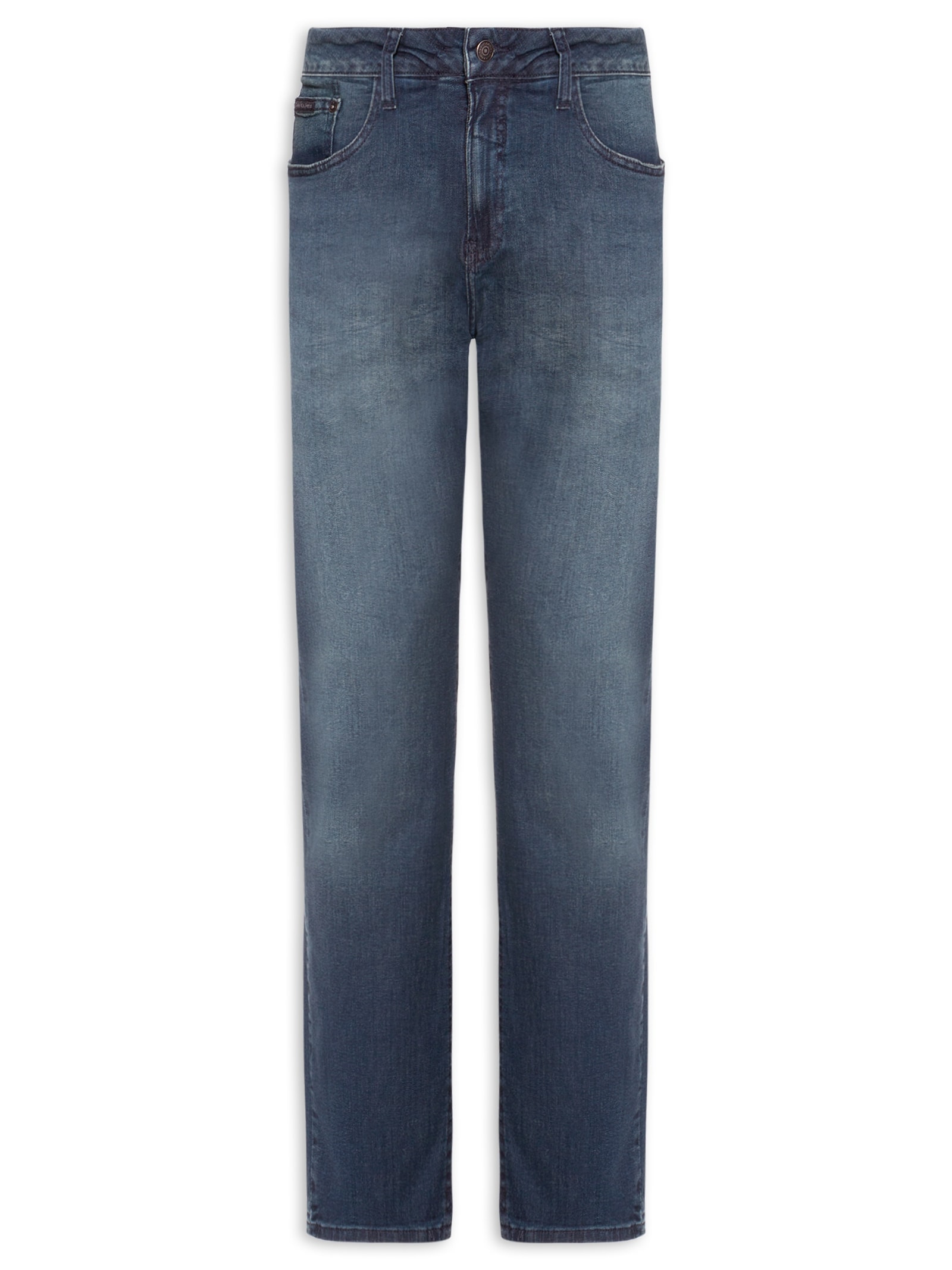 Calça Masculina Jeans Skinny 5 Pockets Azul Calvin Klein Jeans