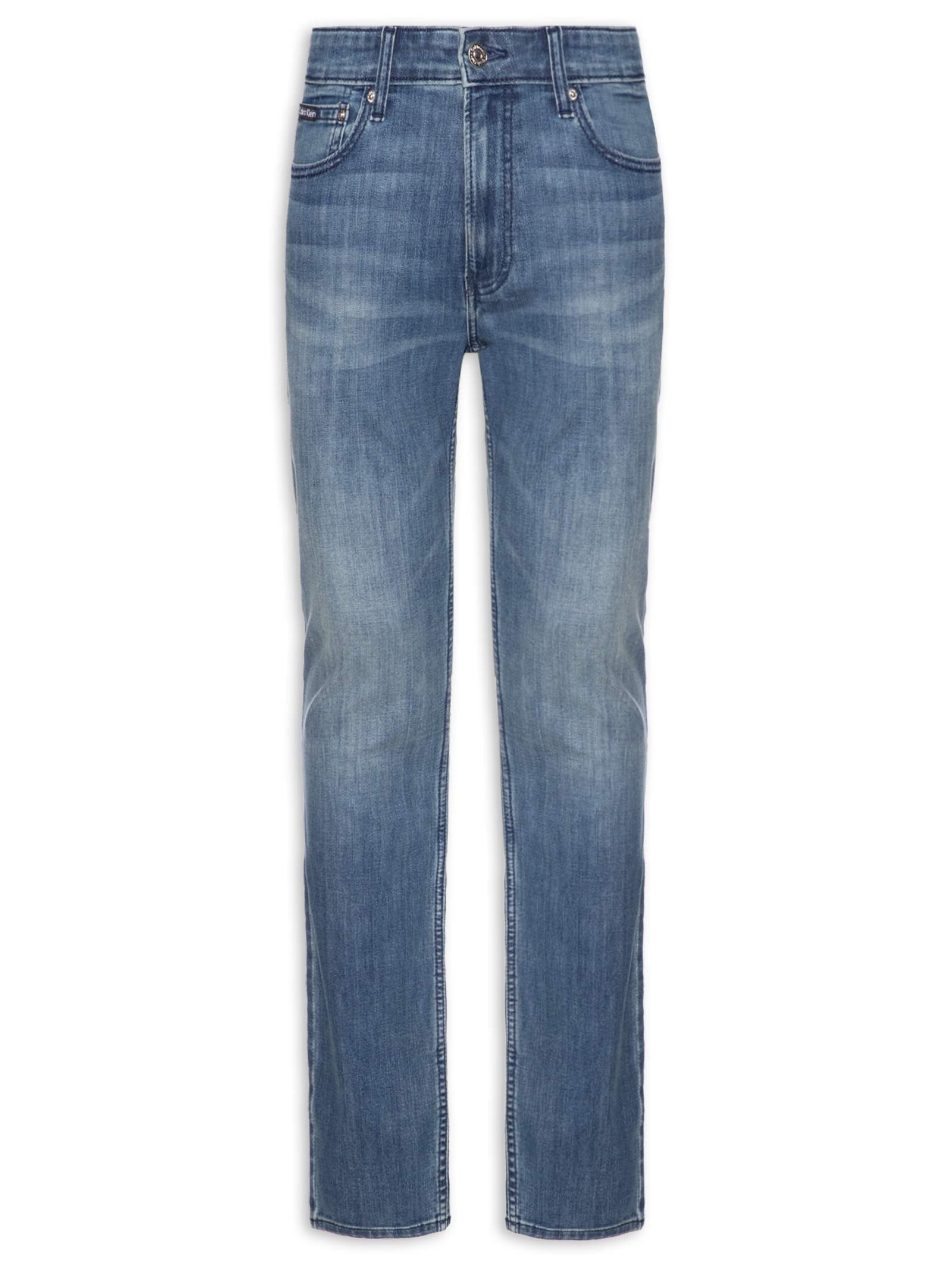 Calça Masculina Jeans Skinny Five Pockets Azul Calvin Klein Jeans