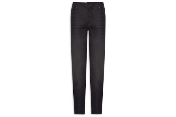 Calça Masculina Jeans Skinny Flex Dirty Black - Preto
