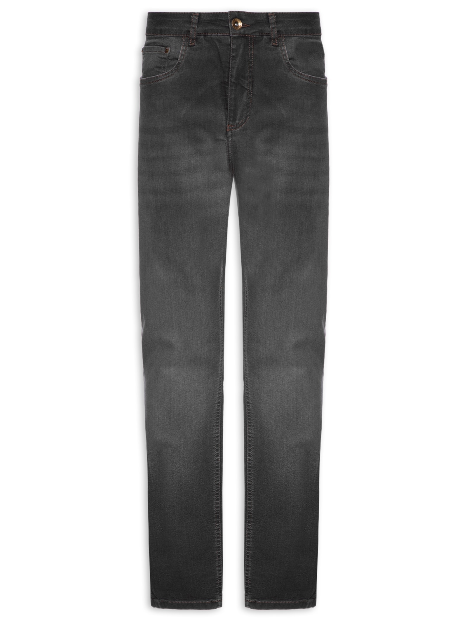 Calça Masculina Jeans Skinny Intense Bl Stone Preto Aramis