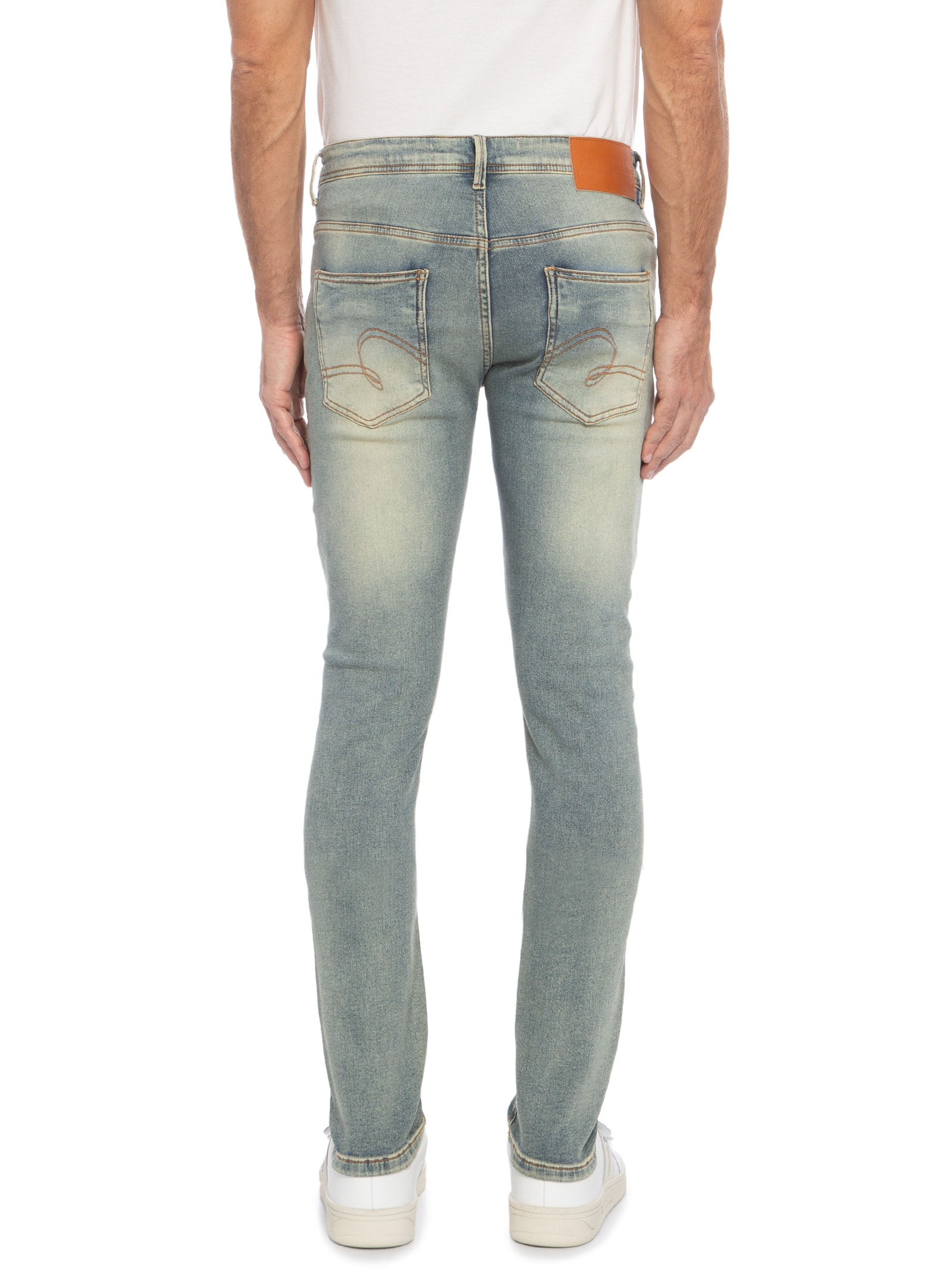 Calça Masculina Jeans Skinny Muriqui Azul Reserva