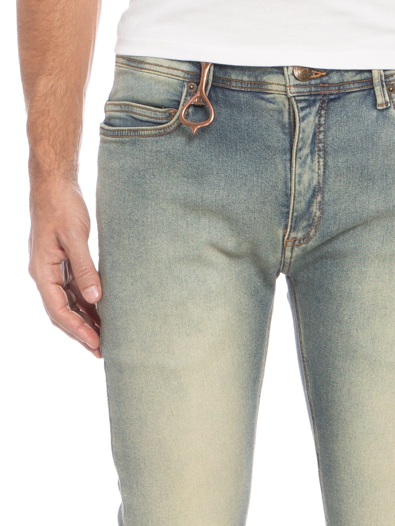 Calça Masculina Jeans Skinny Muriqui Azul Reserva