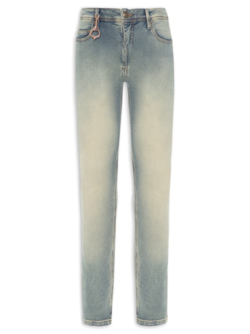 Calça Masculina Jeans Skinny Muriqui - Azul
