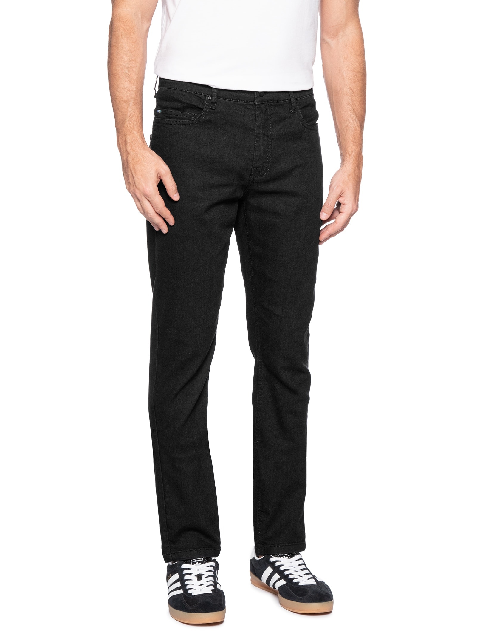 Calça Masculina Jeans Skinny Paladino Preto Reserva