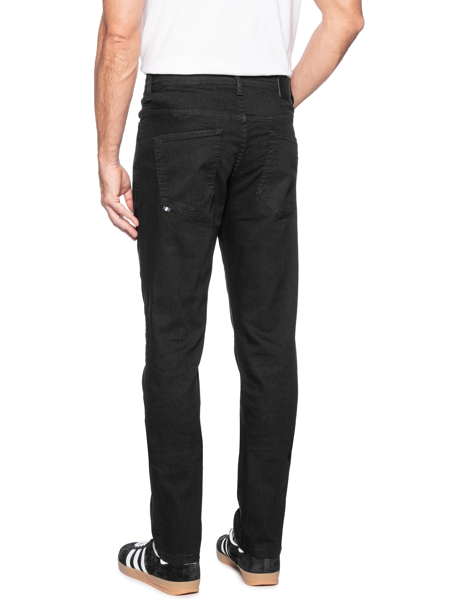 Calça Masculina Jeans Skinny Paladino Preto Reserva