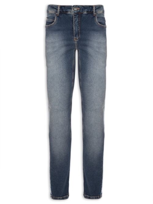 Calça Masculina Jeans Skinny Varjão – Azul