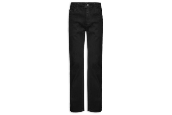 Calça Masculina Jeans Slim 5 Pockets - Preto