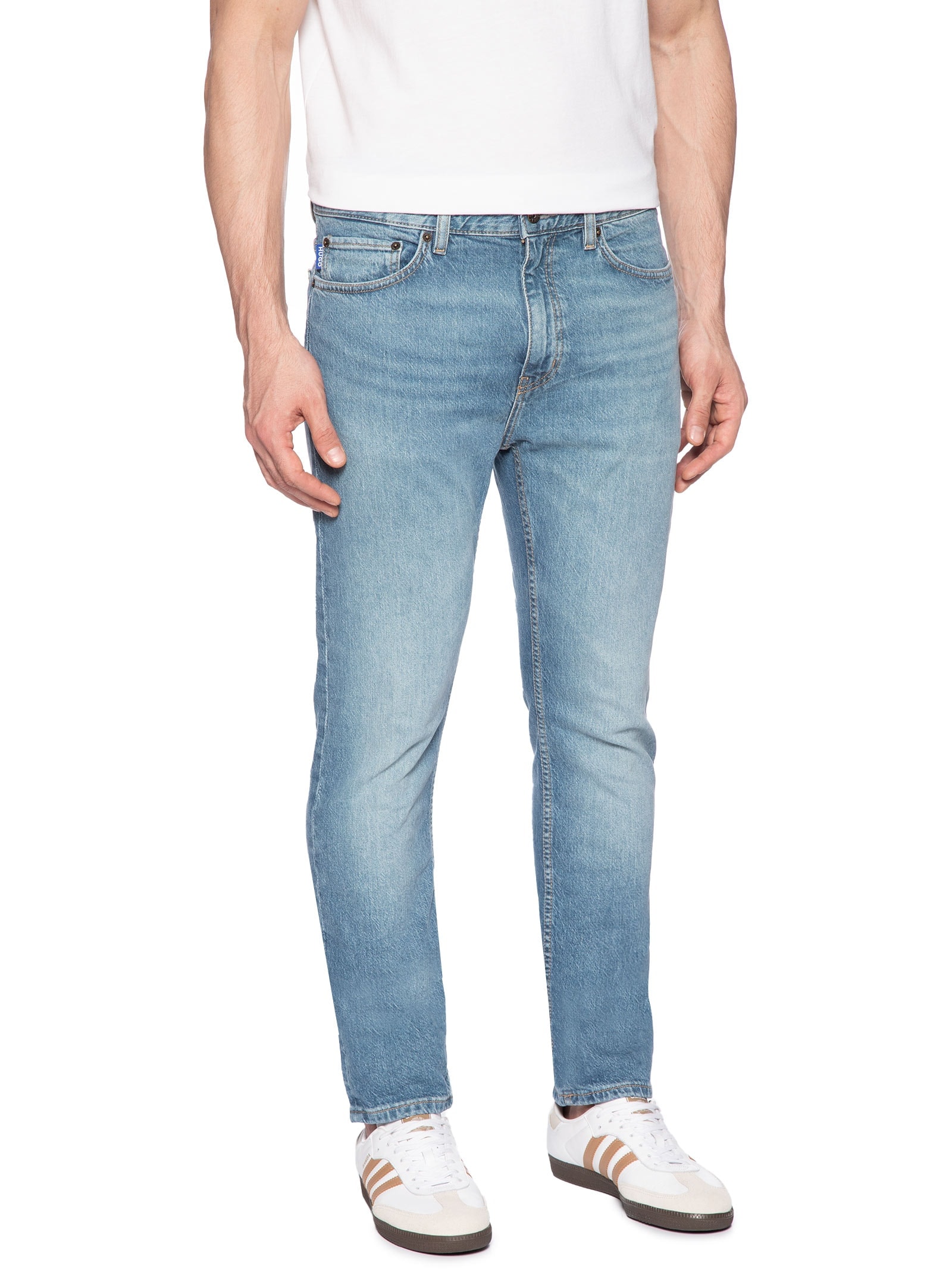 Calça Masculina Jeans Slim Ash Azul Hugo