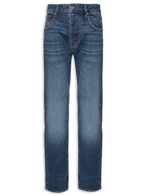 Calça Masculina Jeans Slim – Azul