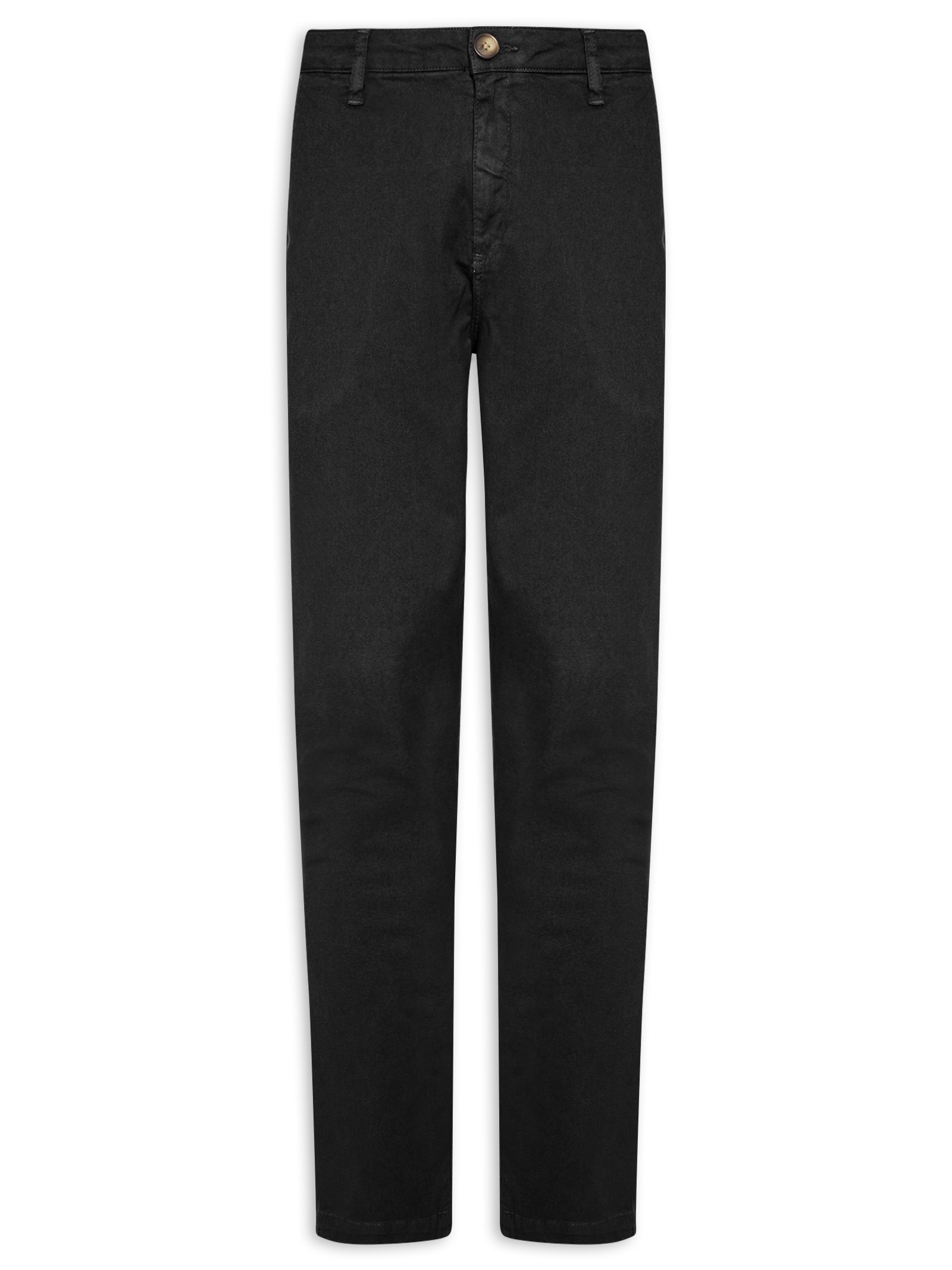 Calça Masculina Jeans Slim Chino II Preto Foxton
