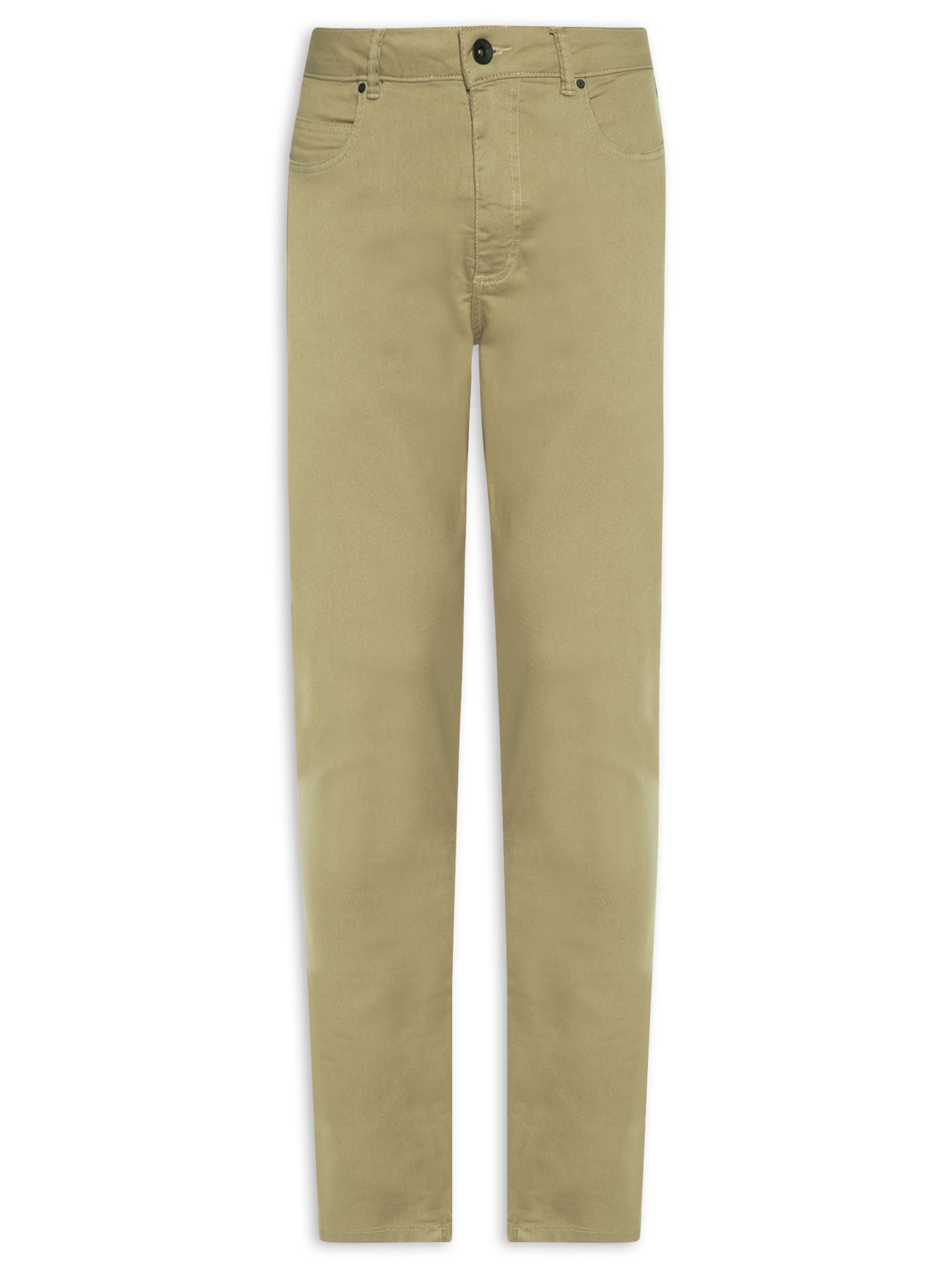 Calça Masculina Jeans Slim Color Bege Reserva