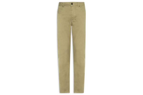 Calça Masculina Jeans Slim Color - Bege