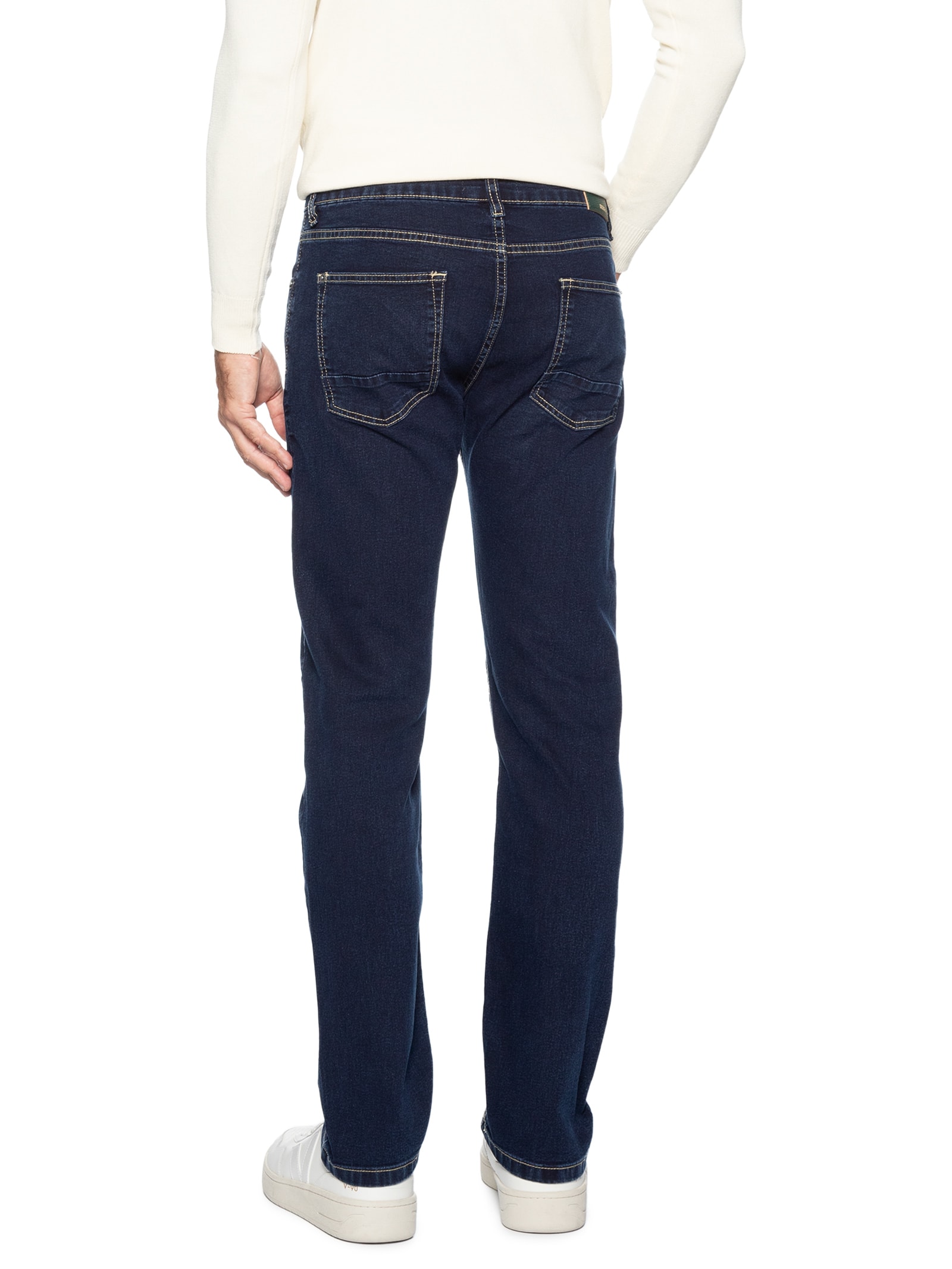 Calça Masculina Jeans Slim Comfort Azul Sergio K