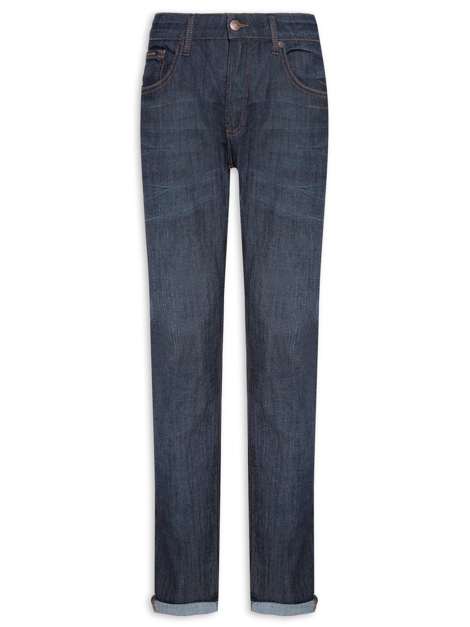 Calça Masculina Jeans Slim Controle Térmico Azul Calvin Klein Jeans