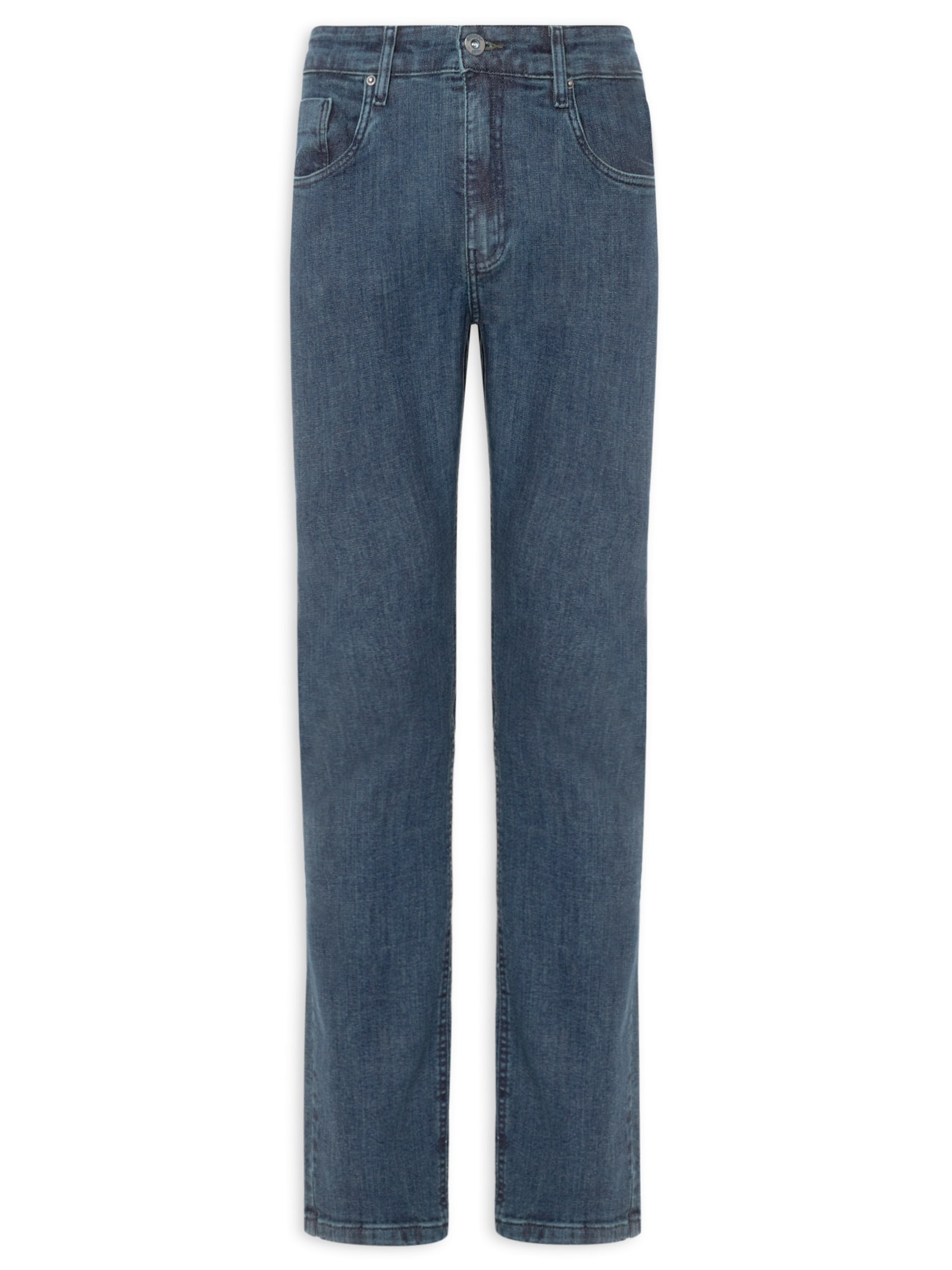 Calça Masculina Jeans Slim Dirty Blue Azul Sergio K