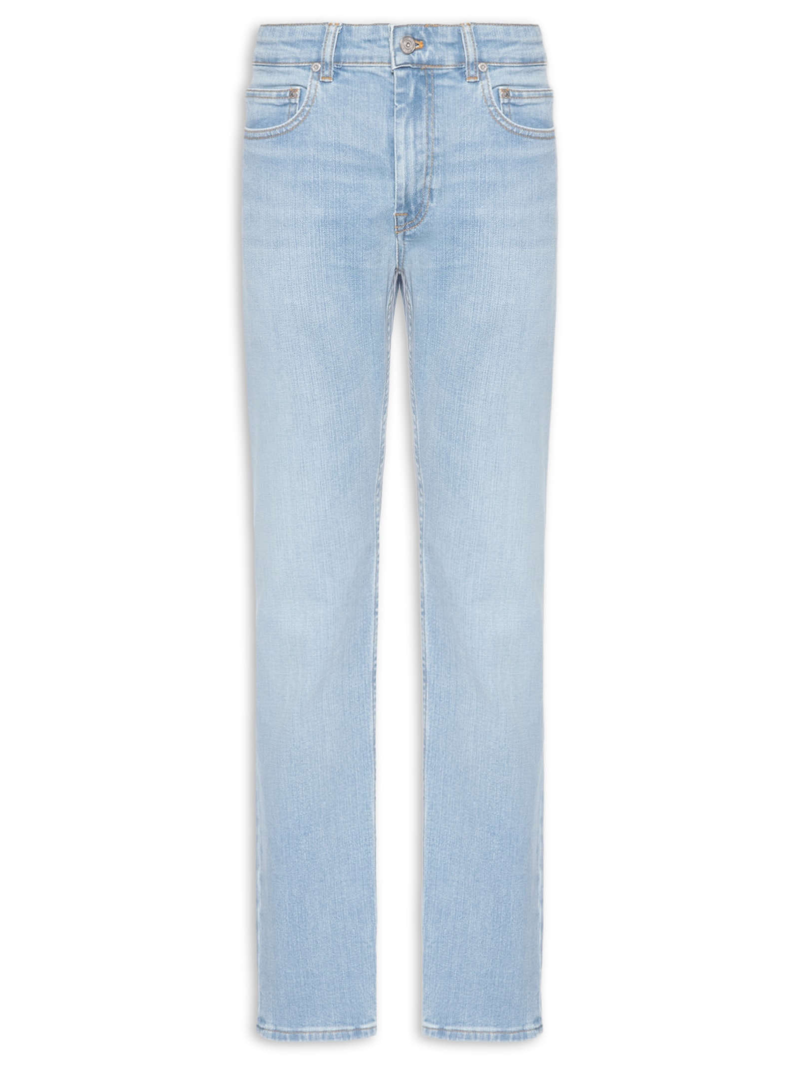 Calça Masculina Jeans Slim Fit 5 Pockets Azul Lacoste