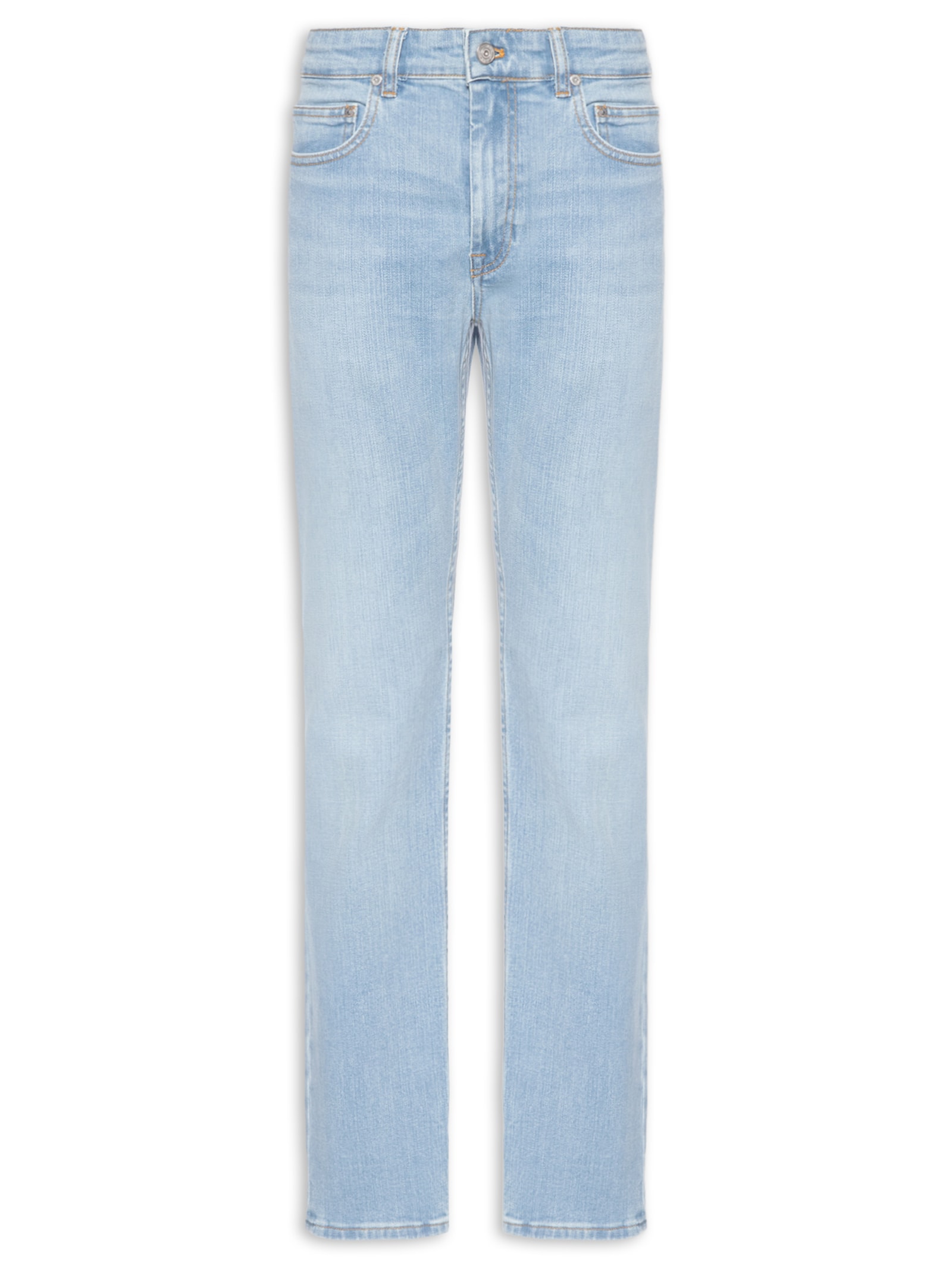 Calça Masculina Jeans Slim Fit 5 Pockets Azul Lacoste