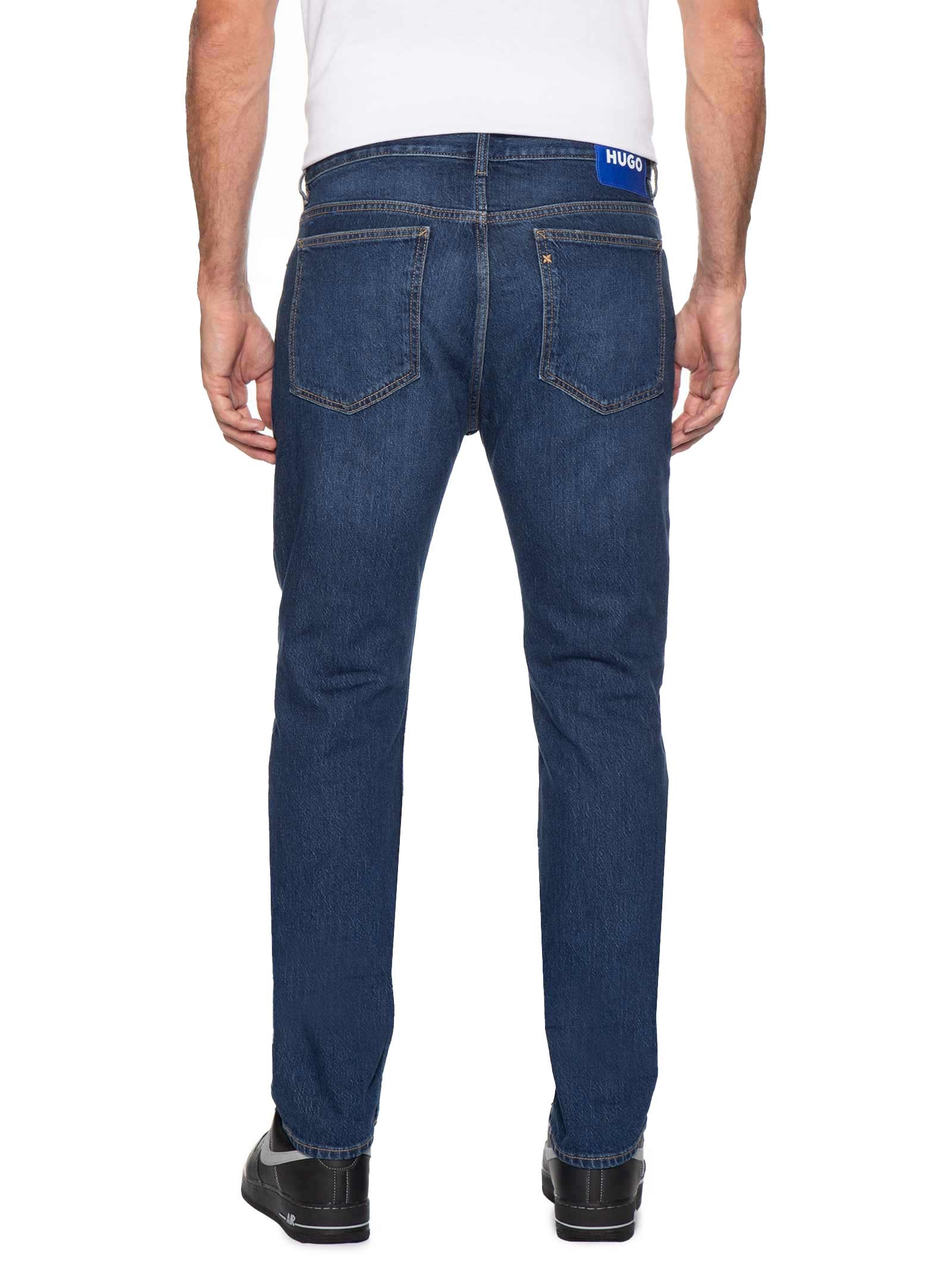 Calça Masculina Jeans Slim Fit Ash Azul Hugo