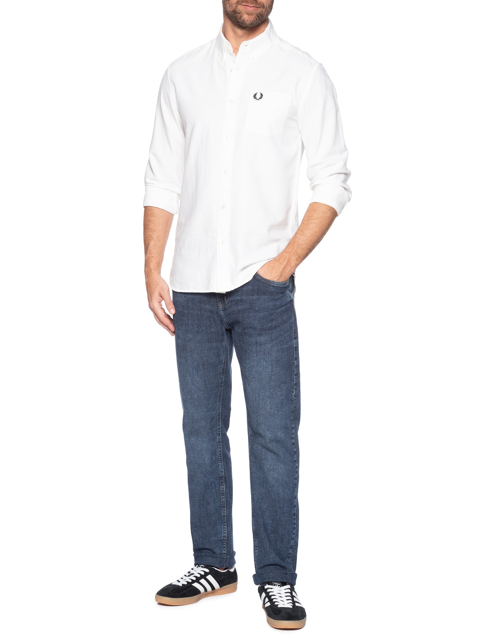 Calça Masculina Jeans Slim Fit Azul Sergio K