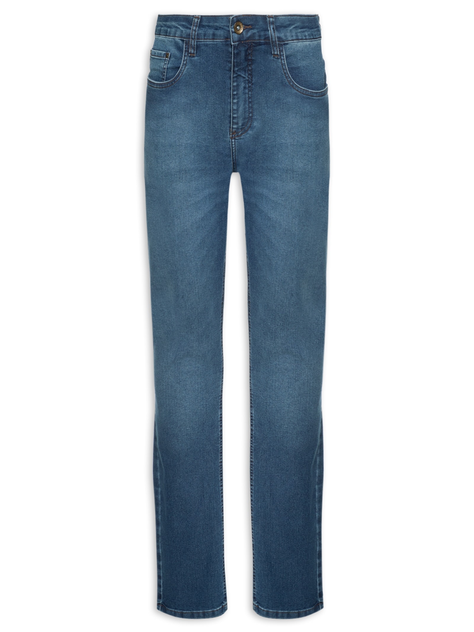 Calça Masculina Jeans Slim Fit Intense Azul Aramis