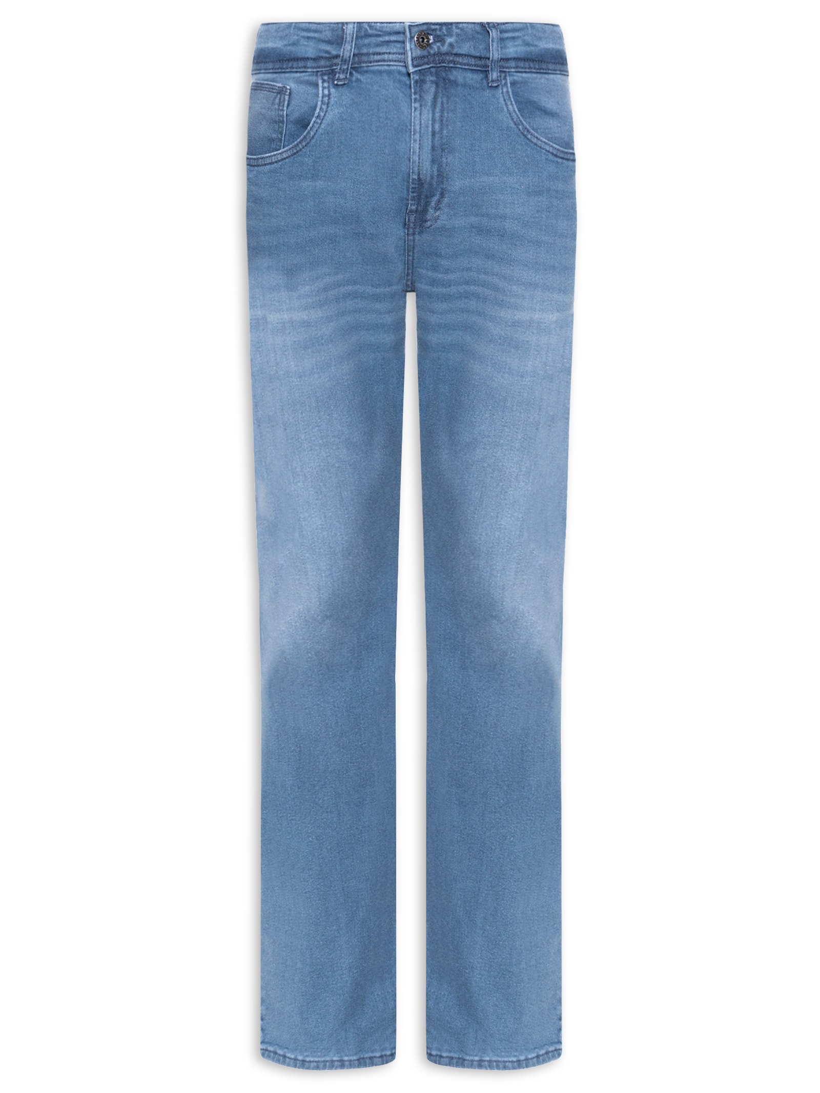 Calça Masculina Jeans Slim Fit Intense Blue Sk Azul Sergio K