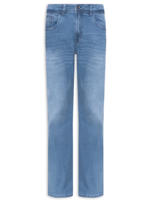 Calça Masculina Jeans Slim Fit Intense Blue Sk – Azul