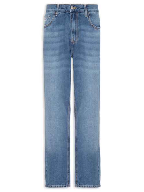 Calça Masculina Jeans Slim Fit Isaac Relaxed Tarered Bio 134 – Azul