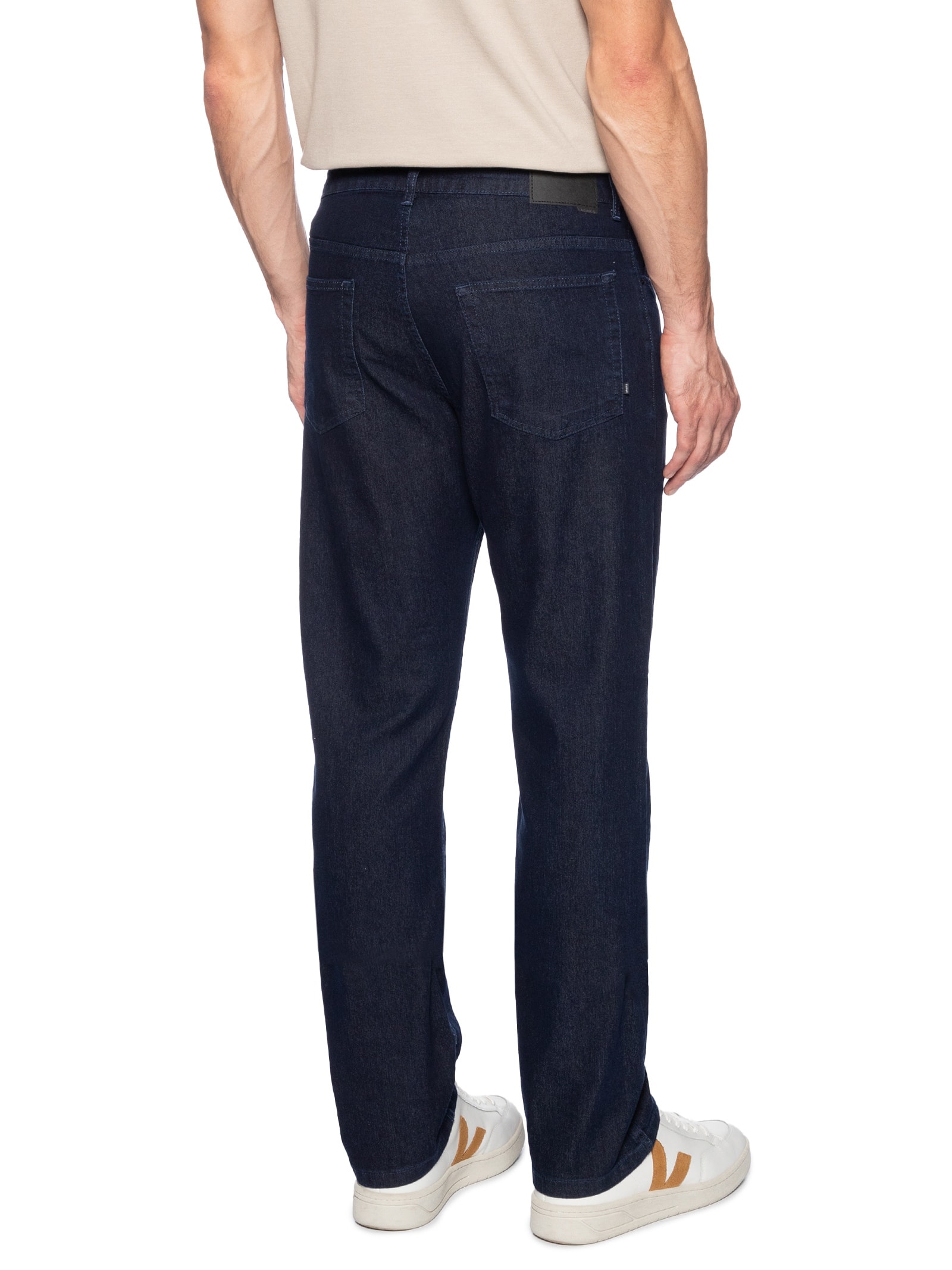 Calça Masculina Jeans Slim Fit Raw Intense Azul Aramis
