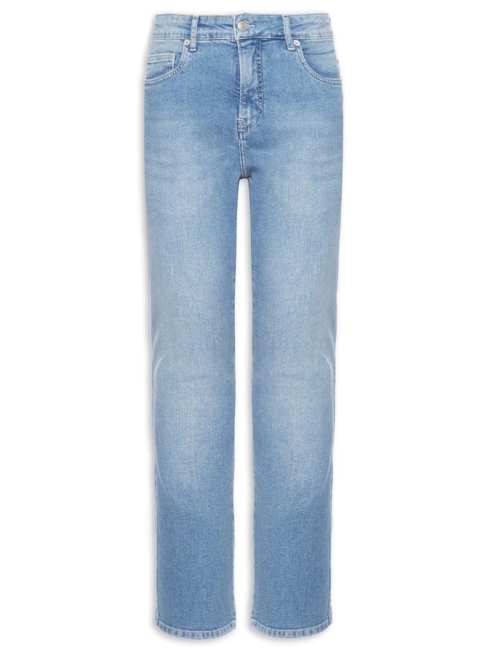 Calça Masculina Jeans Slim Onda Clara Azul Foxton