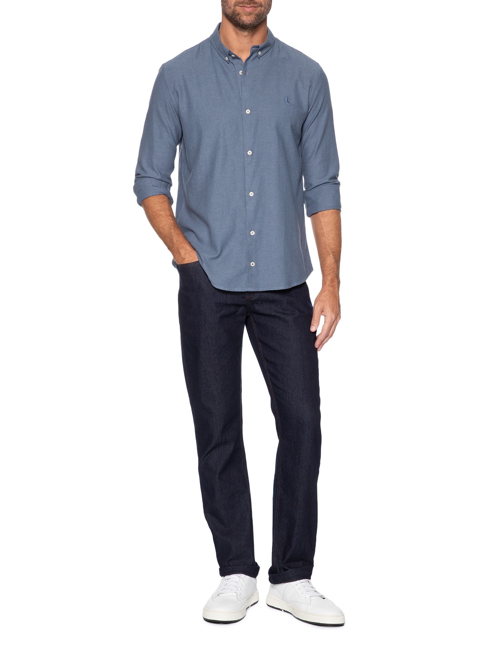 Calça Masculina Jeans Slim Patagônia Azul Reserva