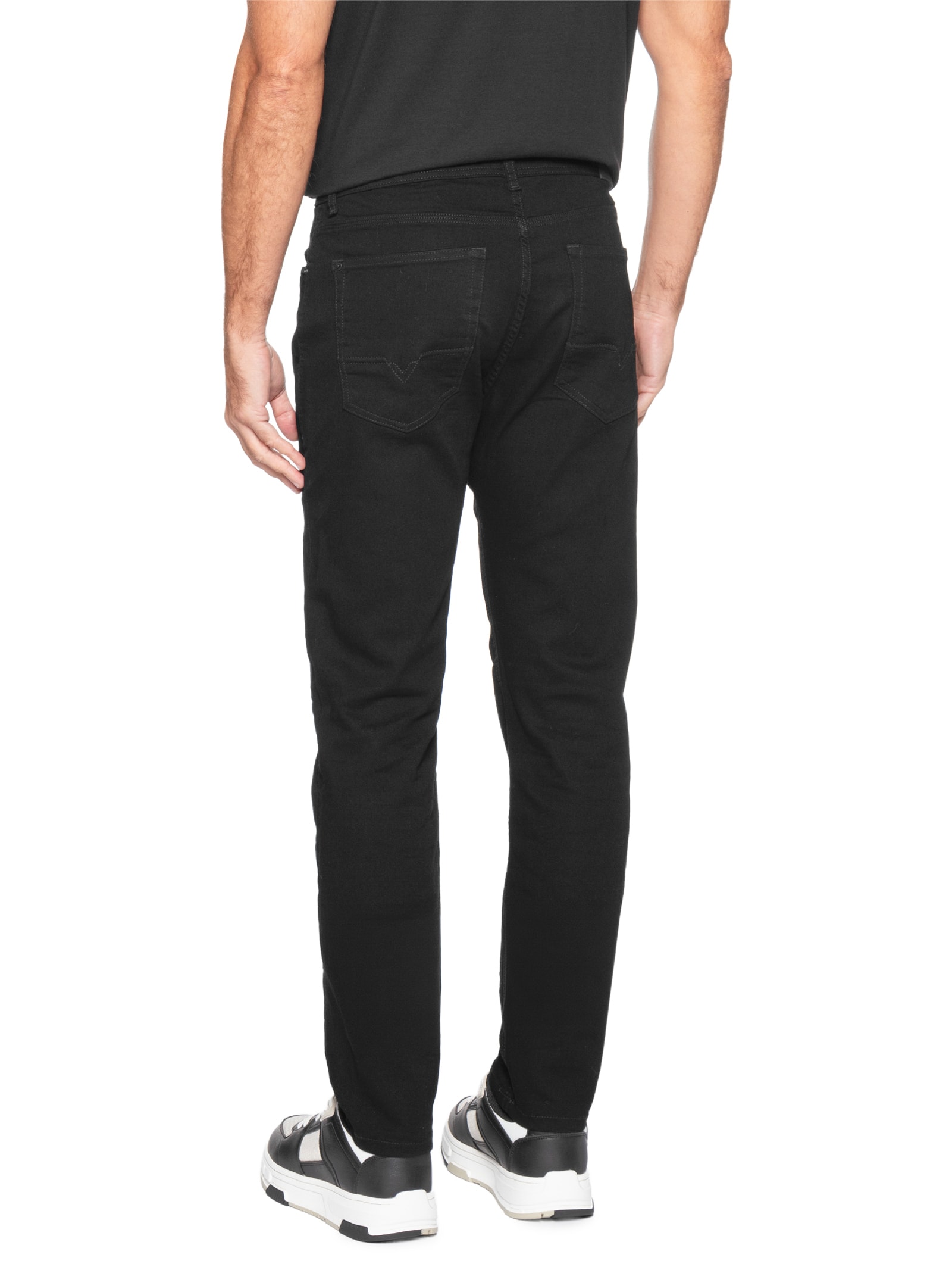 Calça Masculina Jeans Slim Preto Sergio K