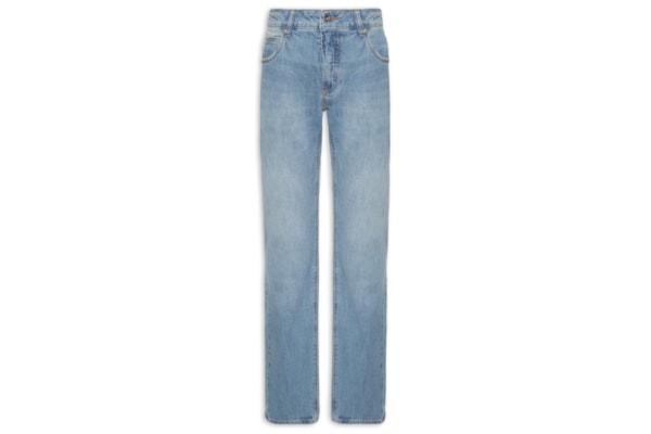 Calça Masculina Jeans Worn Wash - Azul