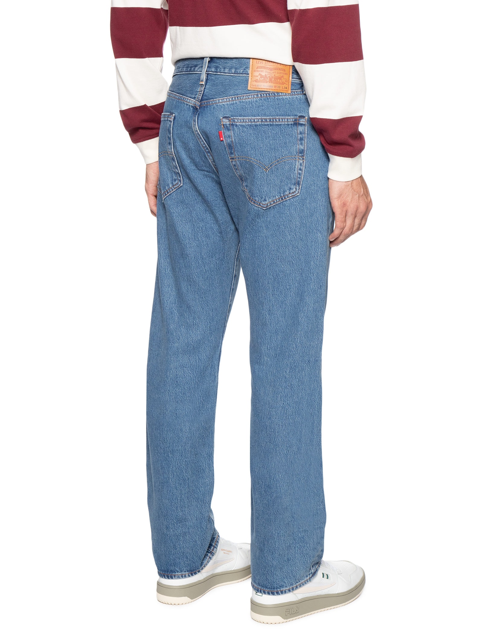 Calça Masculina Jeans ® 501® Relaxed Fit Reta Azul Levi's