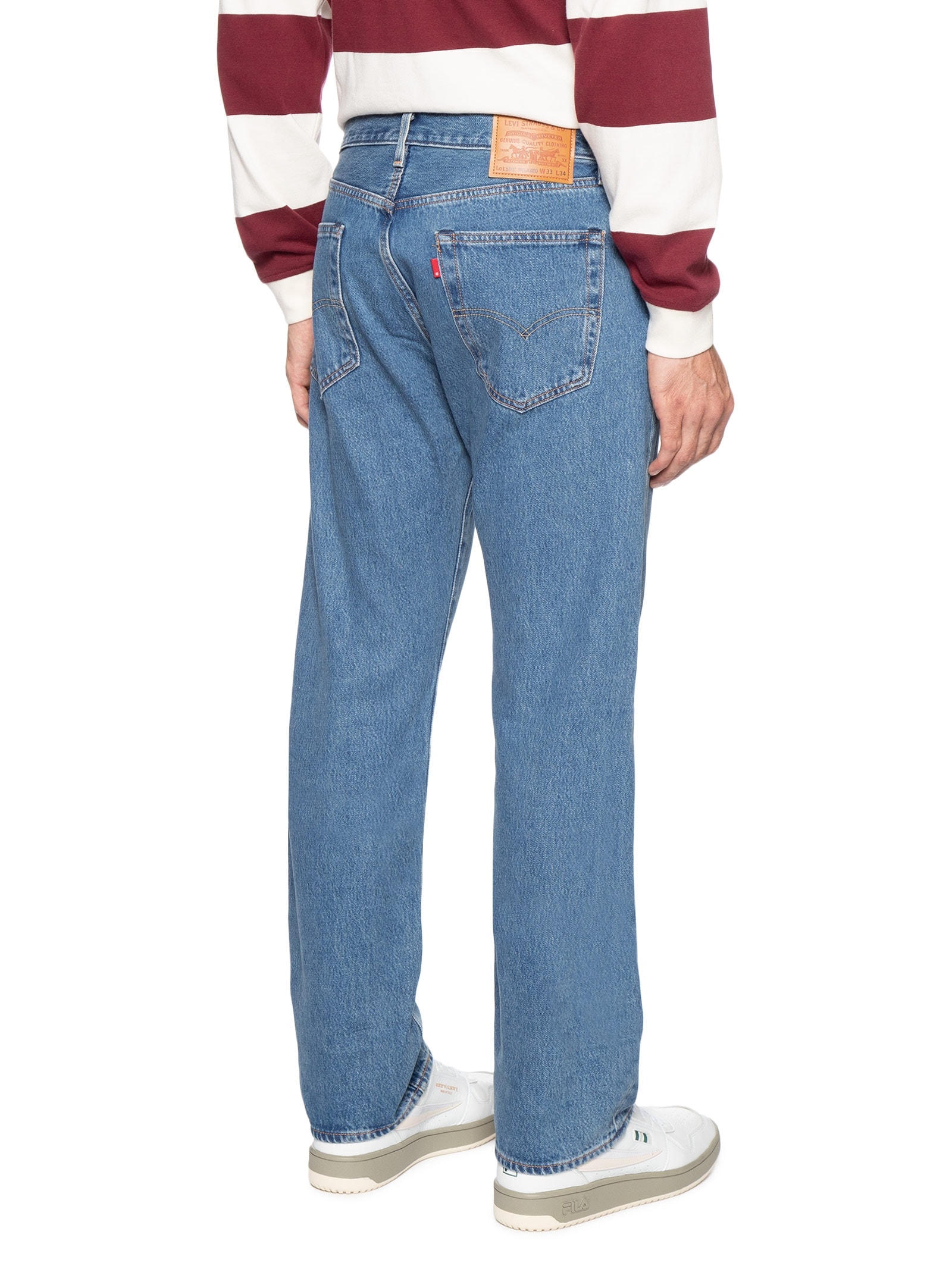 Calça Masculina Jeans ® 501® Relaxed Fit Reta - Azul - Levi's