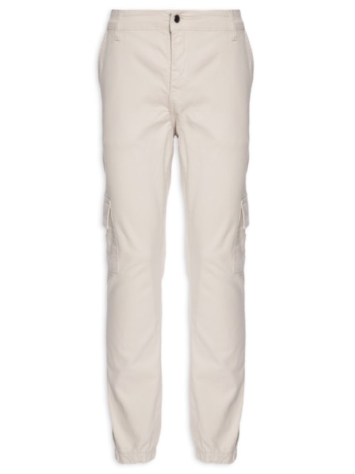 Calça Masculina Jogger - Bege