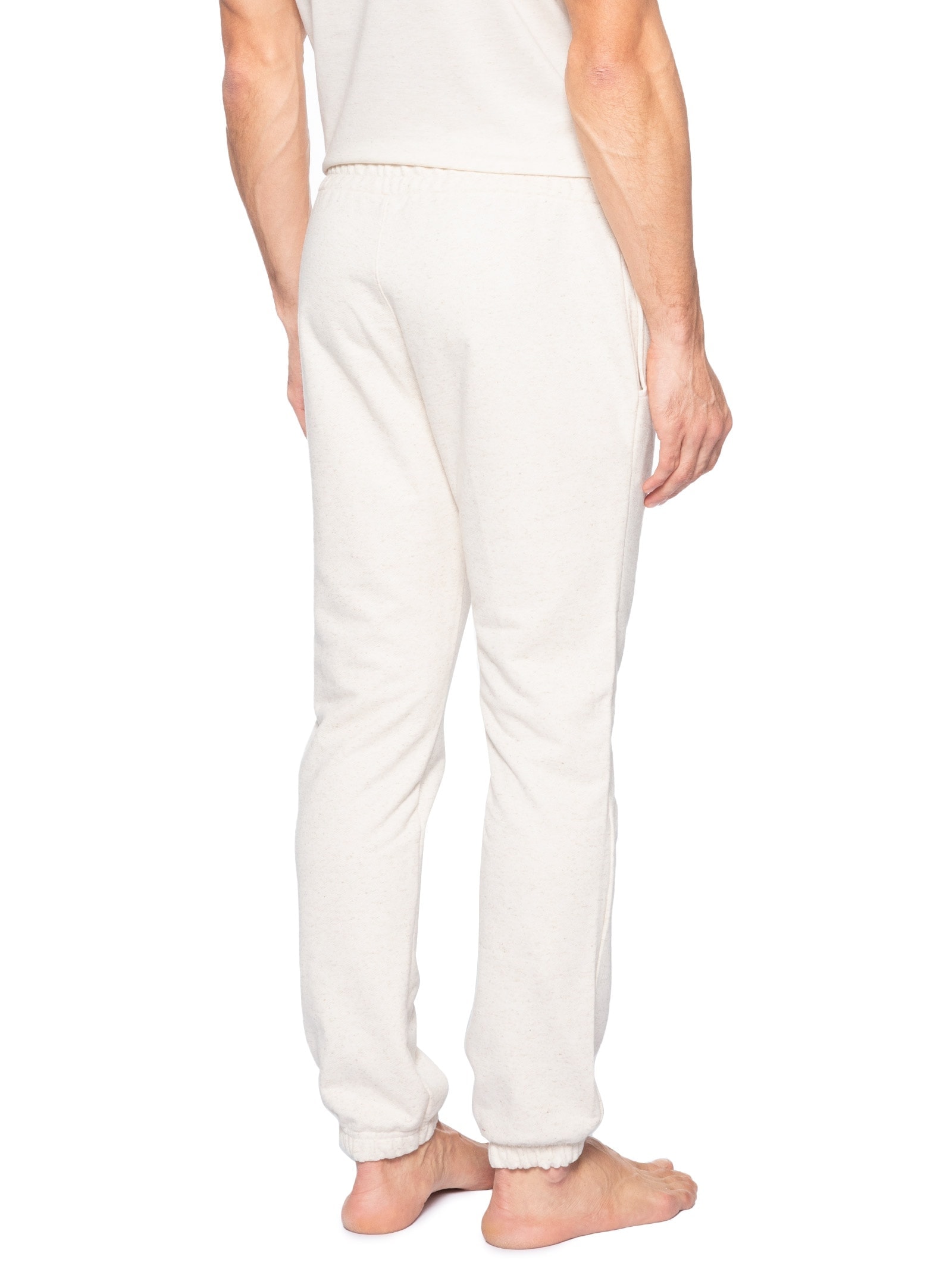 Calça Masculina Jogger Bolsos Heritage Crest Bege Calvin Klein Underwear
