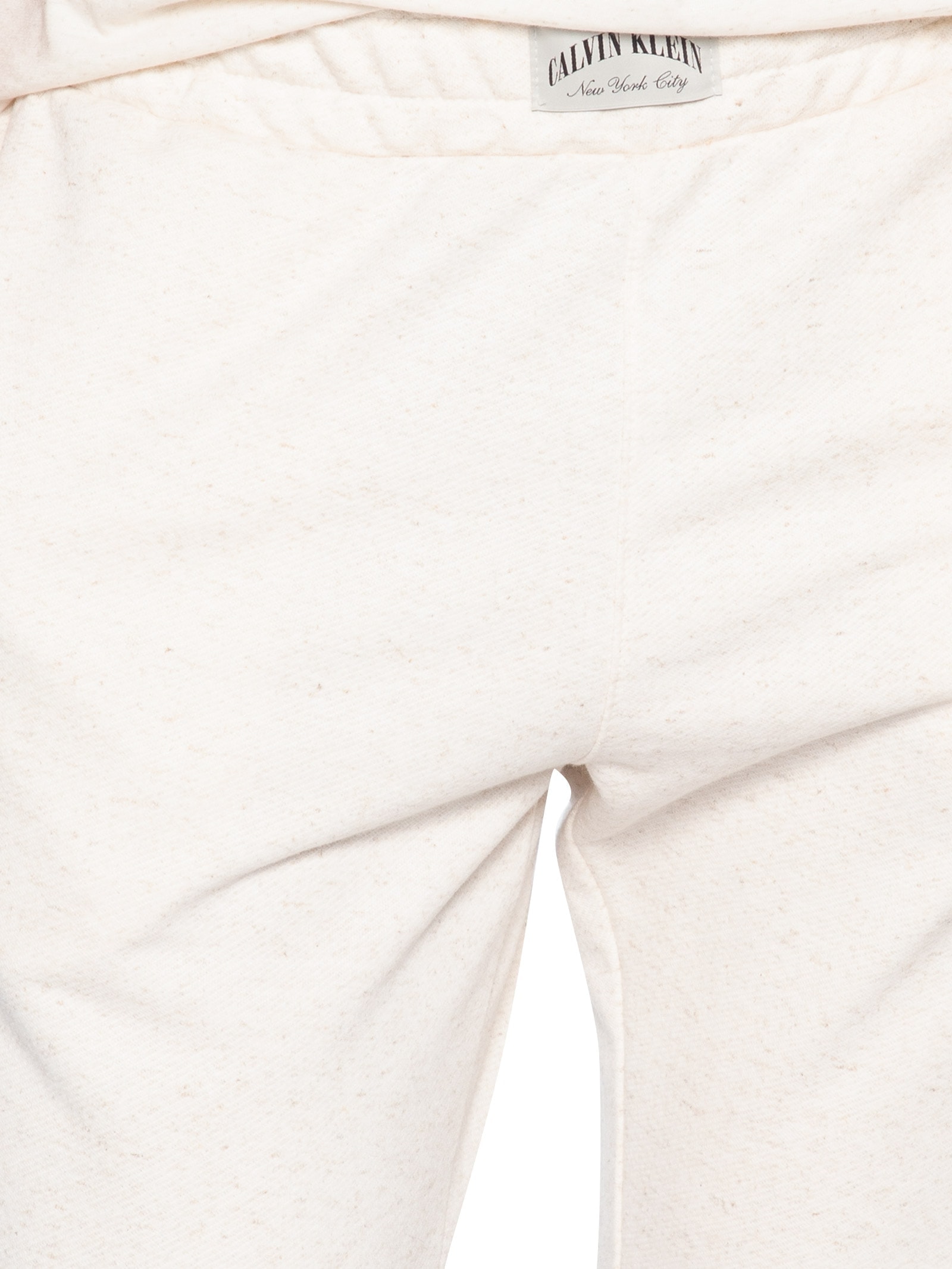 Calça Masculina Jogger Bolsos Heritage Crest Bege Calvin Klein Underwear