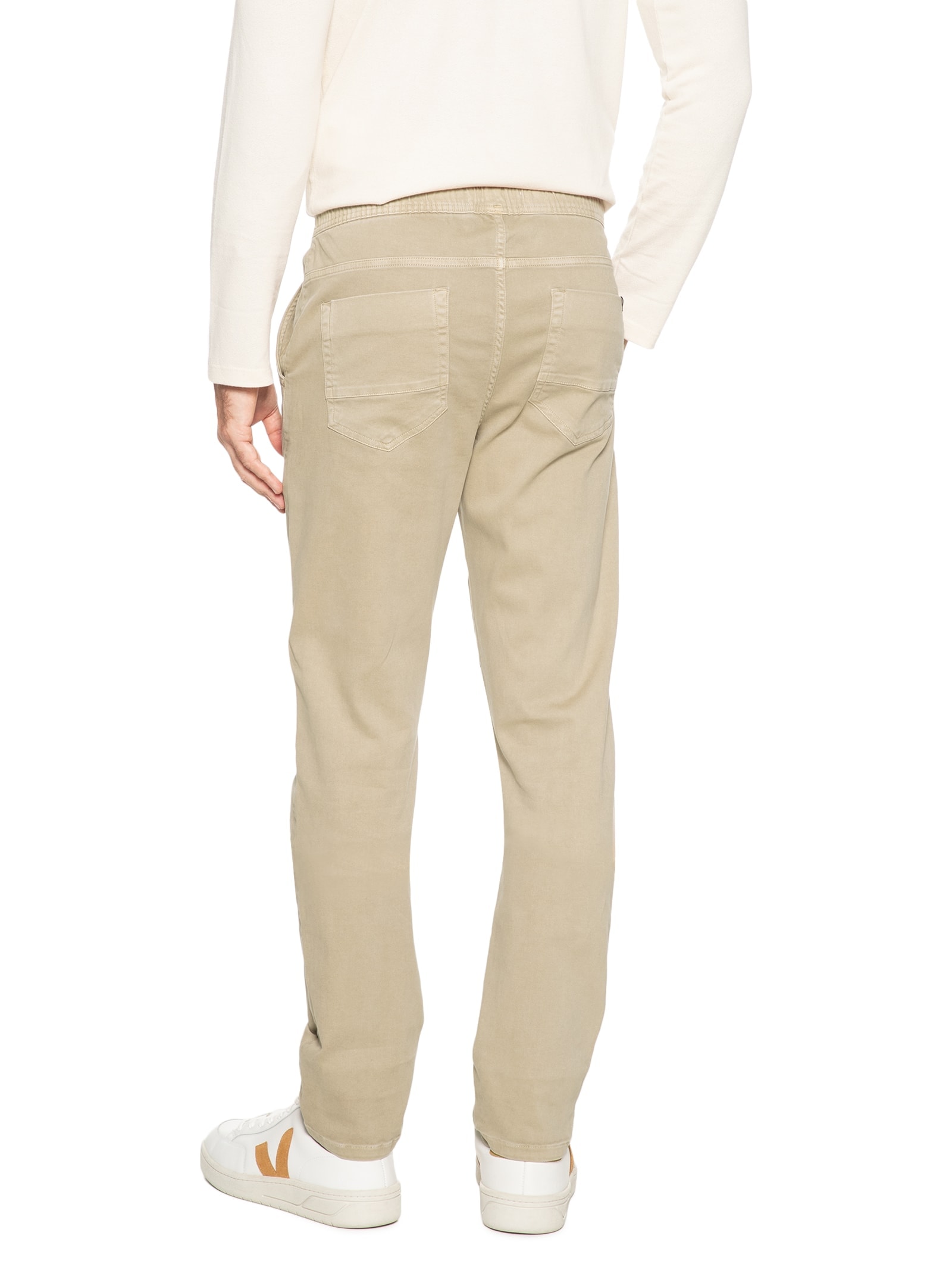 Calça Masculina Jogger Classic Bege Austral