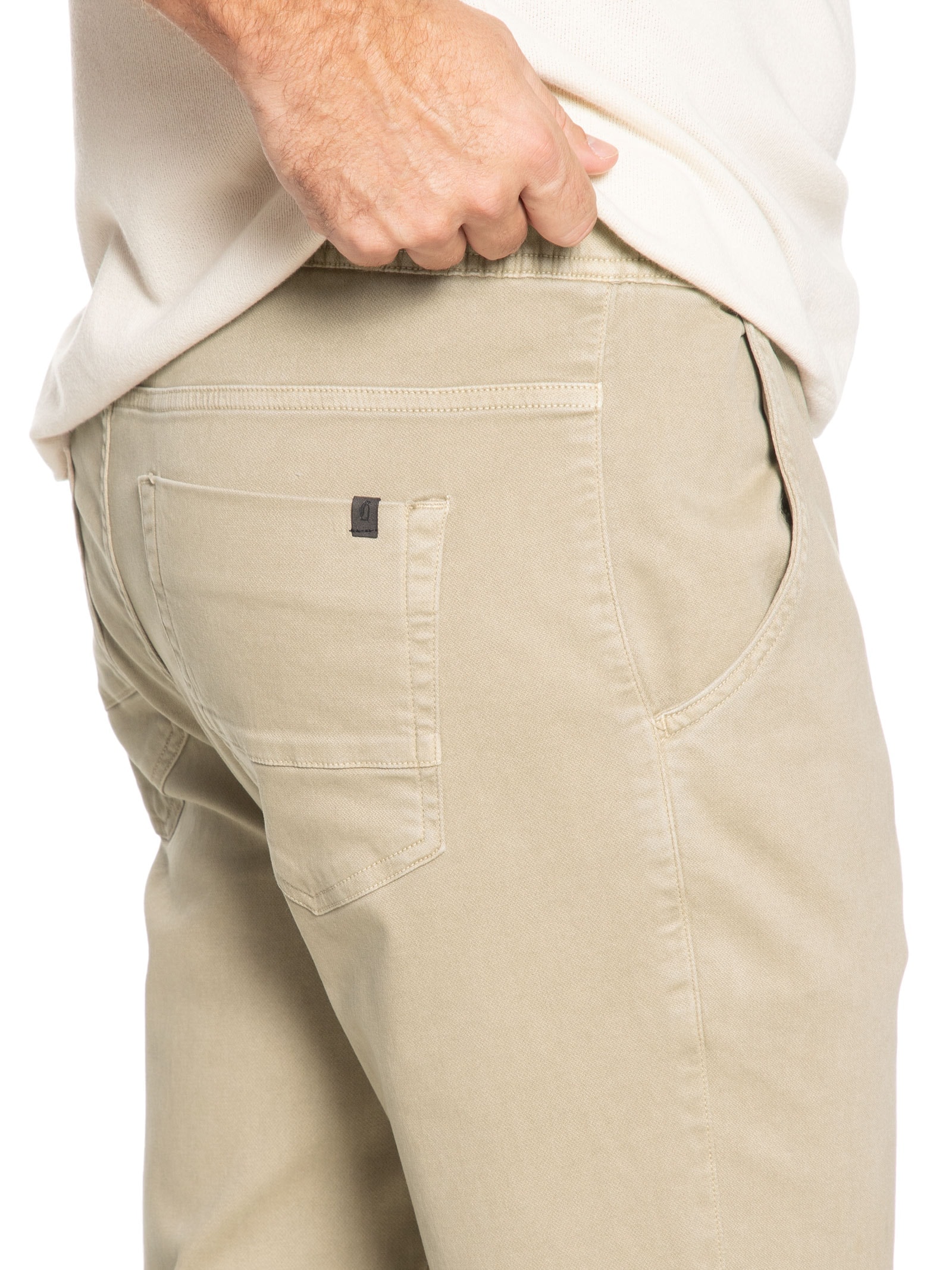 Calça Masculina Jogger Classic Bege Austral