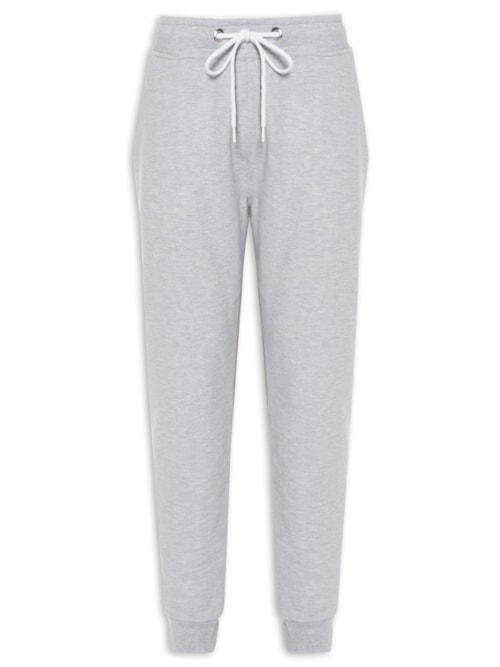 Calça Masculina Jogger Moletom - Cinza