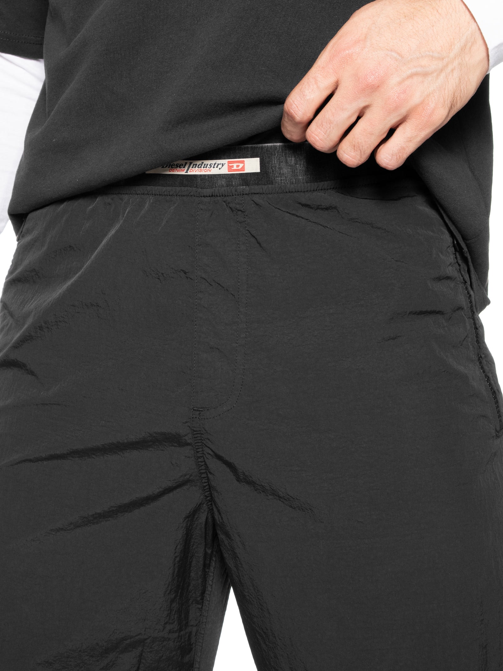 Calça Masculina Jogger P-Post Pantaloni Preto Diesel