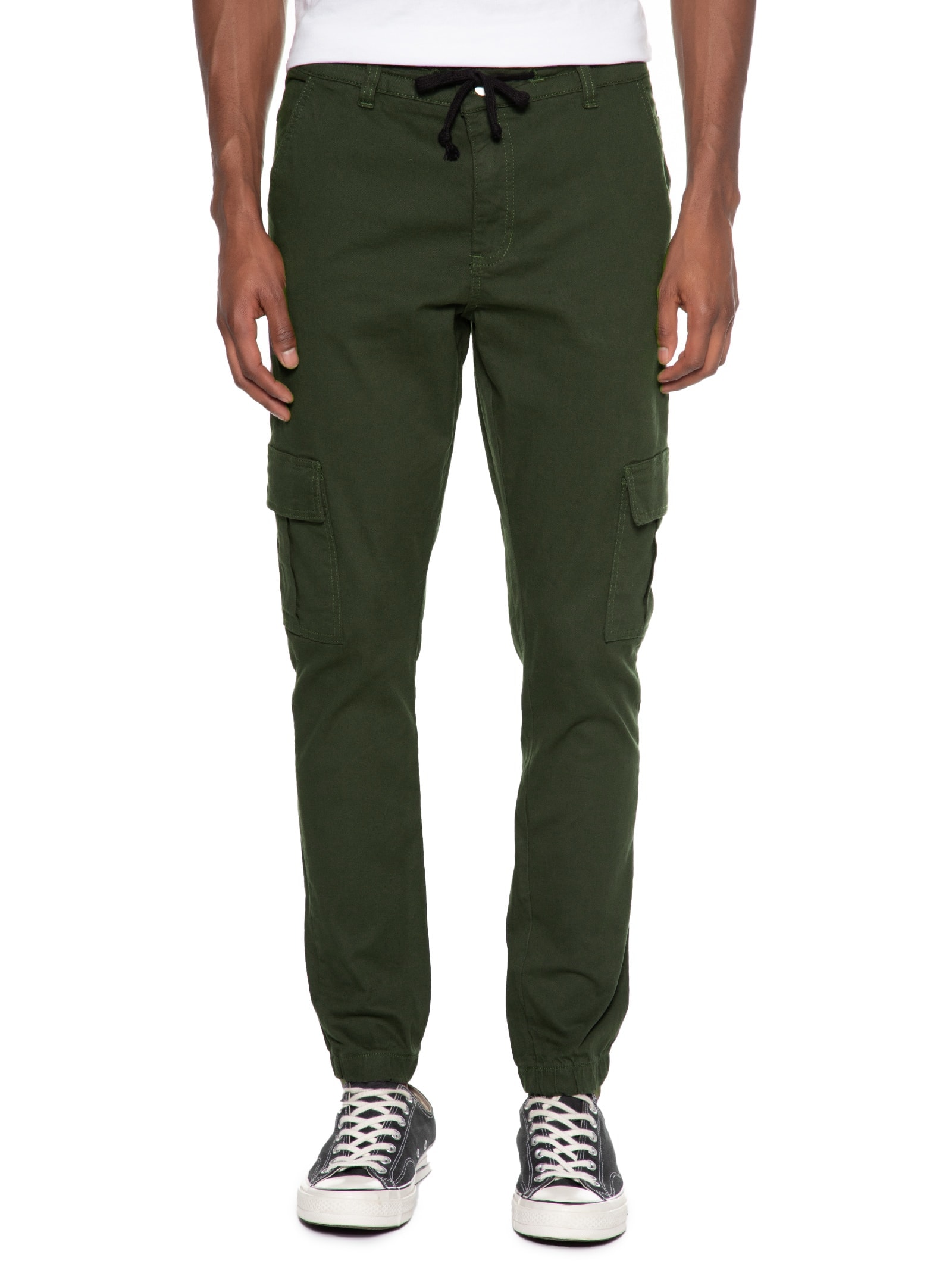 Calça Masculina Jogger Verde Basiq Men