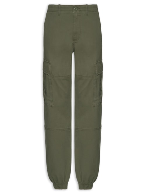 Calça Masculina Jonnie Cuffed Cargo – Verde