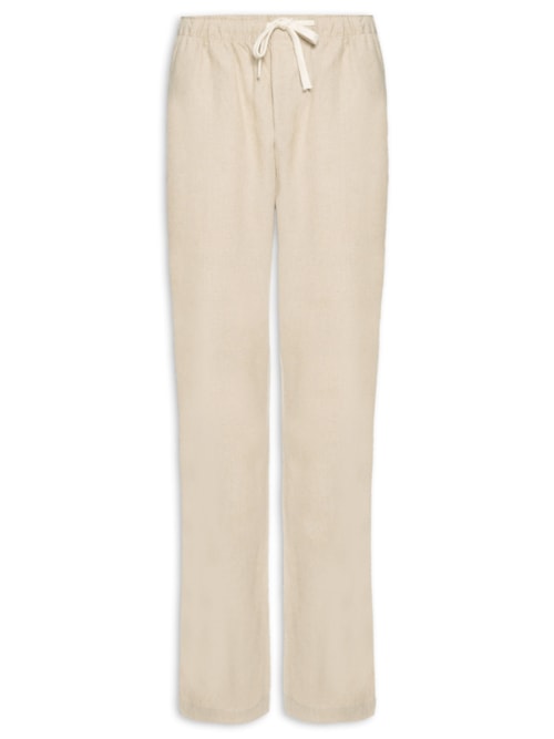 Calça Masculina Linho Pier – Bege