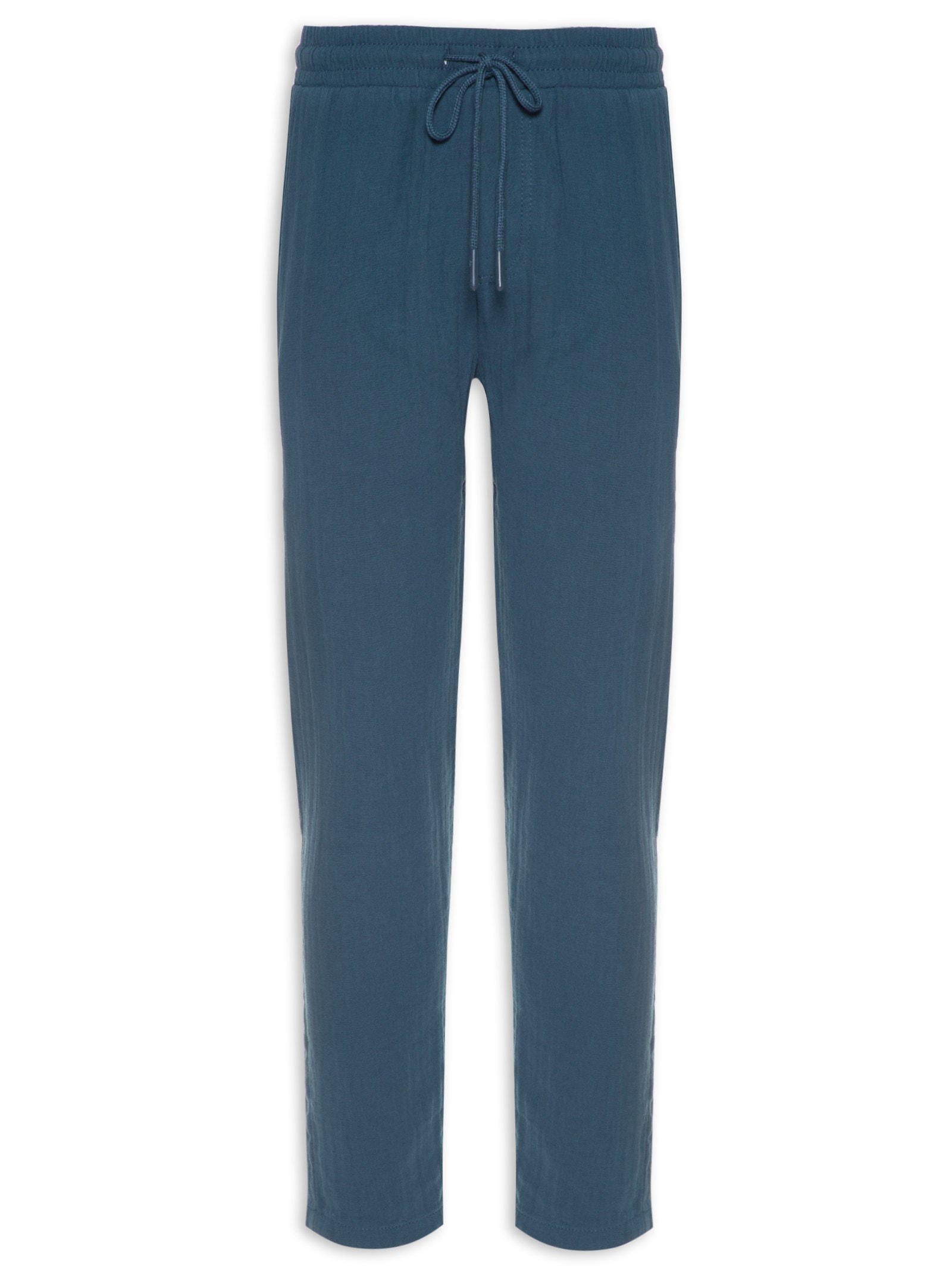Calça Masculina Lisa Azul Hering