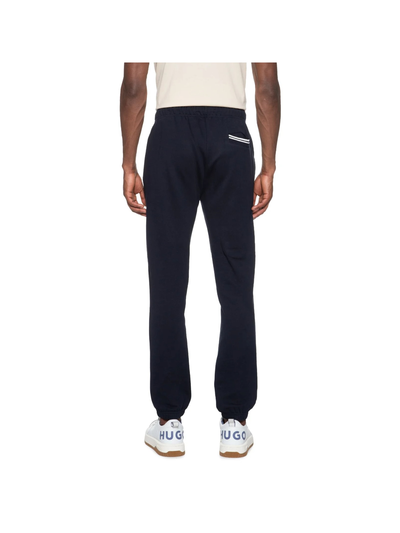 Calça Masculina Loopback Azul Fred Perry